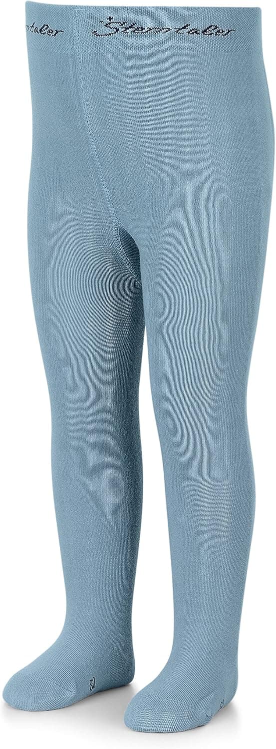 Detalle de Sterntaler Unisex Baby-Strumpfhose 8721400 (graublau) – weich, pflegeleicht und für empfindliche Babyhaut