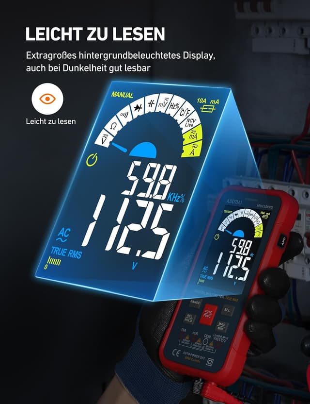 Thumbnail 4 de AstroAI Digital Smart Multimeter 10000 Counts