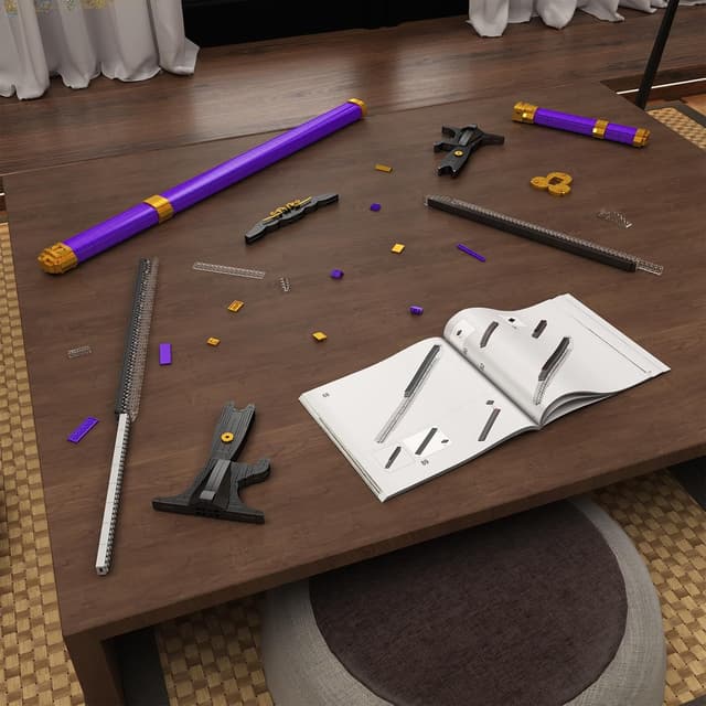 Thumbnail 3 de Mould King 10260 Samurai-Schwert-Baustein-Modell