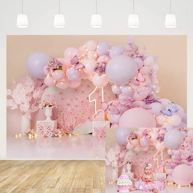 Detalle de MEHOFOND 7x5ft birthday photo backdrop