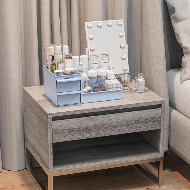 Detalle 2 de DancesCat organizer per trucco con cassetti e 7 scomparti per vanità, bagno e toeletta