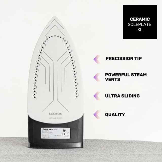 Detalle 2 de Taurus Atlas 2800 plancha de vapor 430 ml