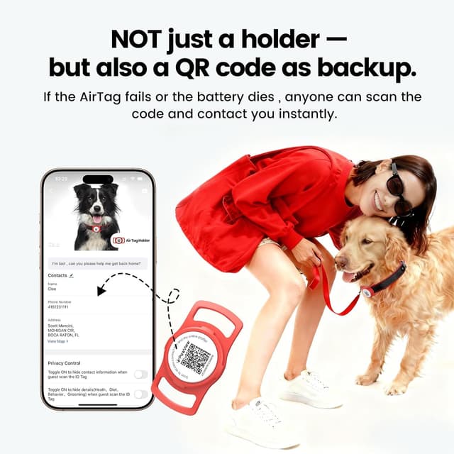 Thumbnail 4 de PawView Leather Padded Dog Collar M (35.5–51 cm)