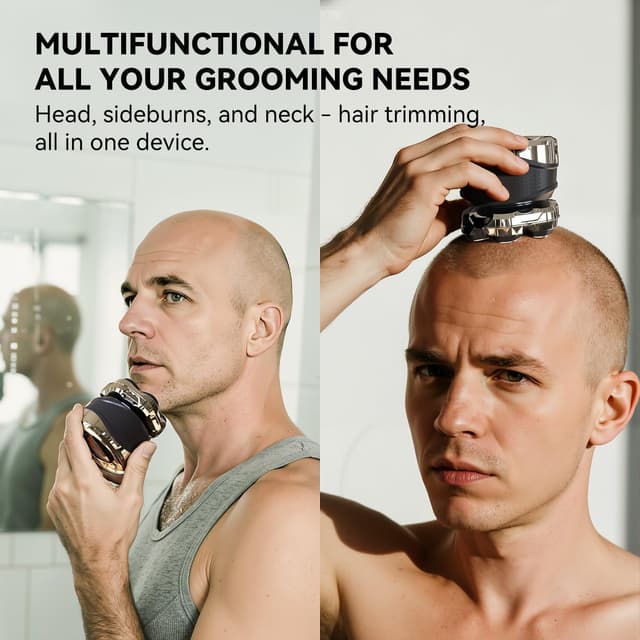 Thumbnail 5 de 7D Electric Bald Razor 7D Wet/Dry Shaver