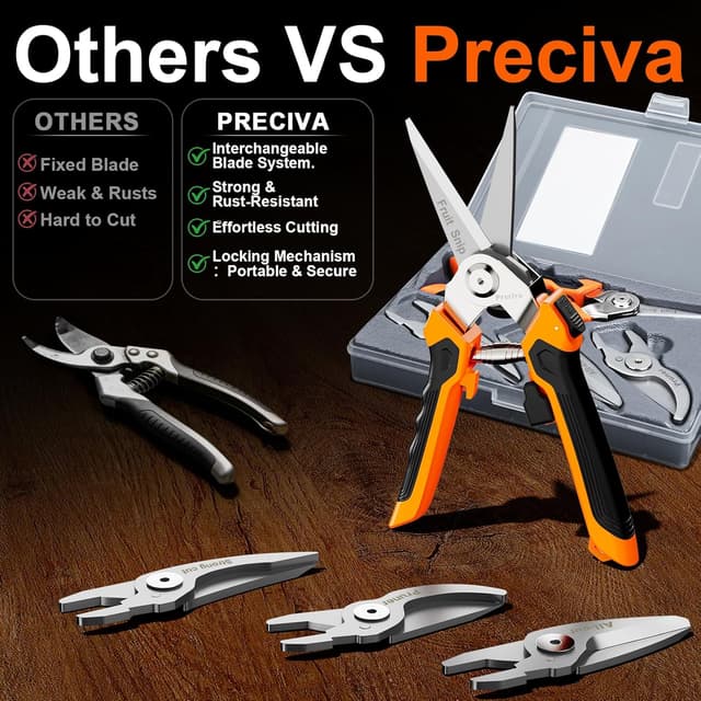 Thumbnail 5 de Preciva Secateur 4-en-1 9\" Bypass