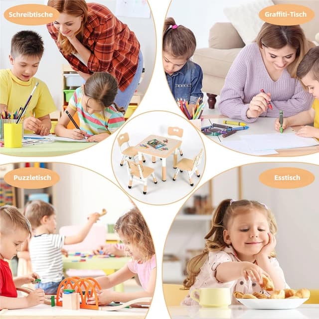 Thumbnail 5 de Clevich Tavolo per Bambini 60 x 60 cm