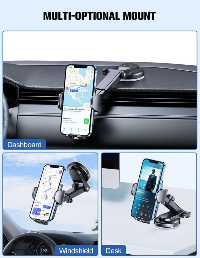 Thumbnail 2 de Mohard Phone Holder for Cars 360° Rotation