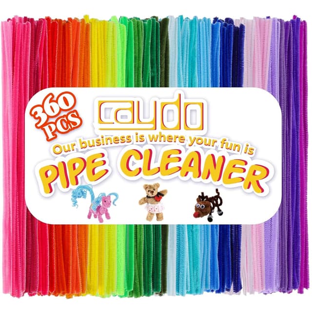 Imagen de Caydo 360 Pipe Cleaners 30 cm craft stems 🎨 en OfertitasTOP