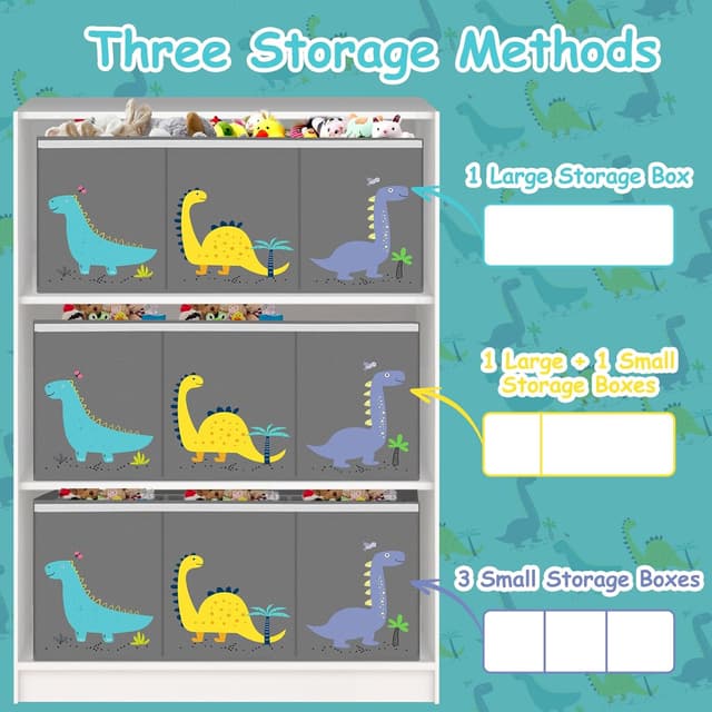 Thumbnail 4 de Extra Large Toy Box Storage for Boys Girls