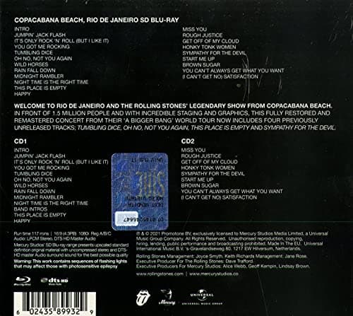 Thumbnail 1 de UNIVERSAL MUSIC GROUP The Rolling Stones Blu-ray