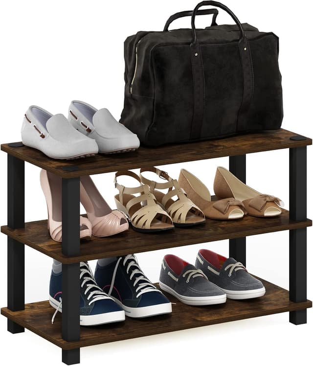 Detalle de Furinno Scarpiere 3 ripiani in 59,94 cm