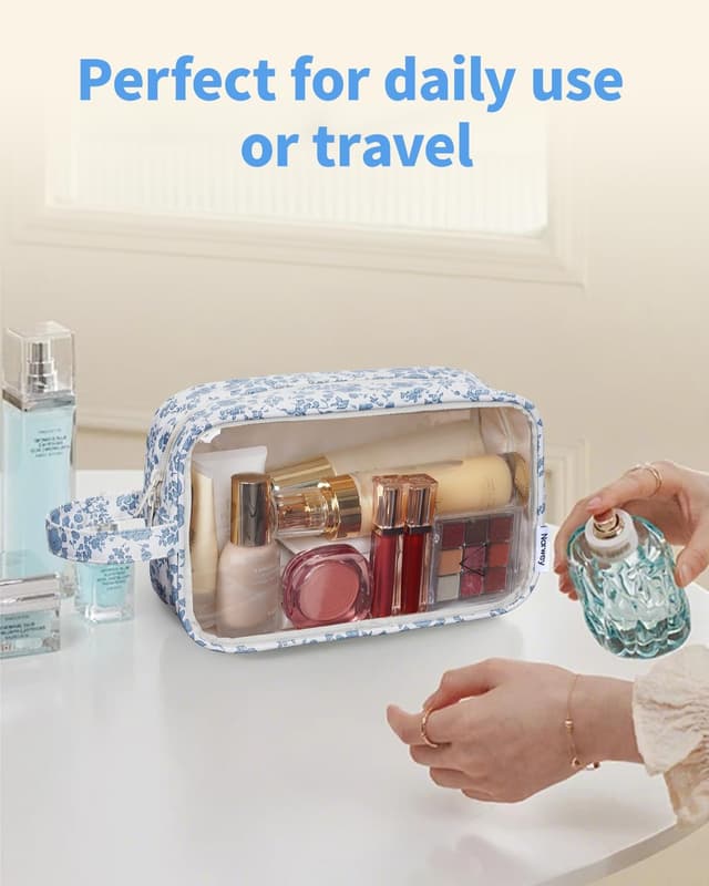 Thumbnail 6 de Narwey Clear Travel Toiletries Bag