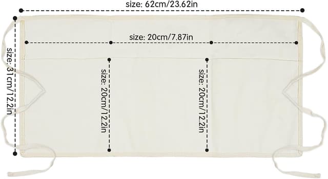 Thumbnail 4 de conda Artist Apron Kunstschürze mit 4 Taschen 🎨