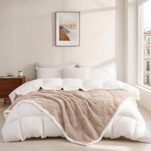 Detalle 1 de Gracelife Sherpa Throw Blanket 150x200cm