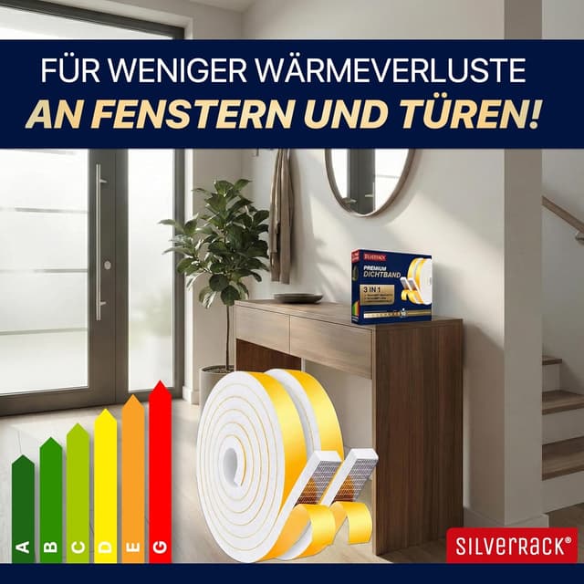 Detalle de SilverRack guarnizione autoadesiva porta 8 m