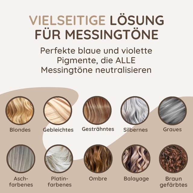 Thumbnail 6 de Vitamins Silber Shampoo für blondes Haar Keratin Anti Gelbstich 💇♀