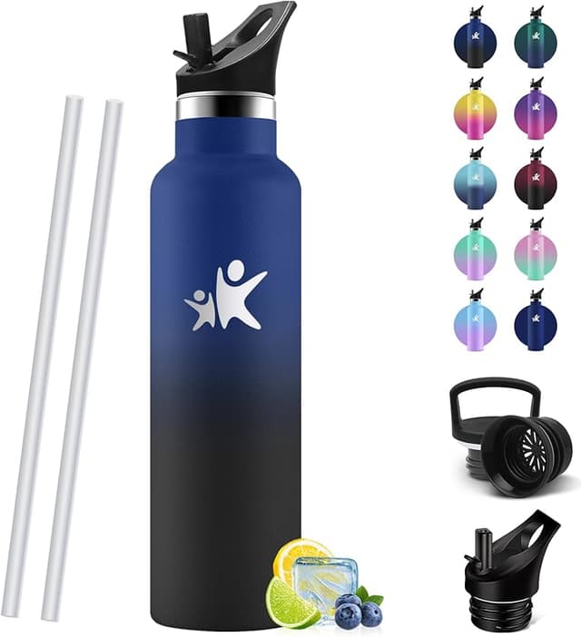 Detalle de HoneyHolly Botella Térmica 750 ml para deporte y oficina 💧