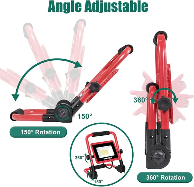 Thumbnail 2 de HYCHIKA Faretto da cantiere 30W LED 3500 lm, 6500K 🌤