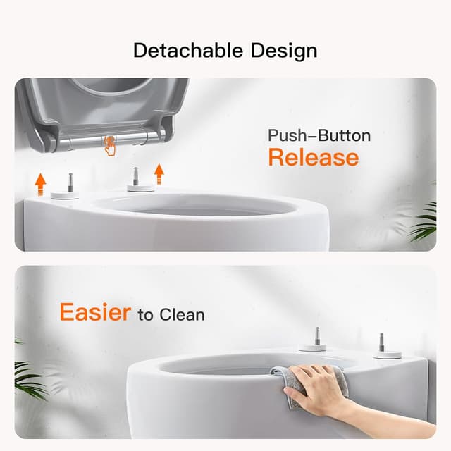 Thumbnail 6 de Pipishell Abattant WC Lunette fermeture douce