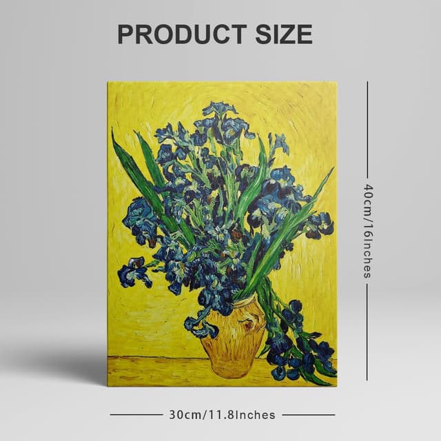 Detalle 2 de prinfantasy YH069 abstract wall art canvas set (3 panels), 16" x 12" ready to hang