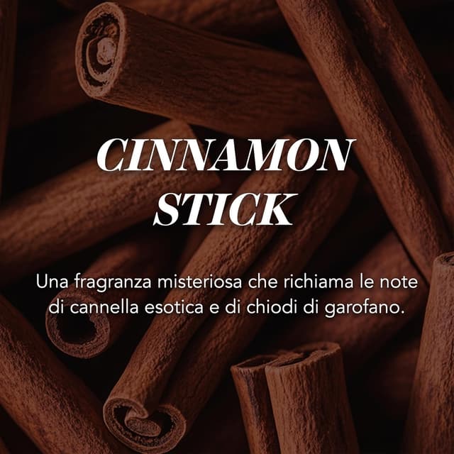 Detalle 2 de Yankee Candle Candela profumata in giara grande alla cannella (bastoncino di cannella) con durata fino a 150 ore