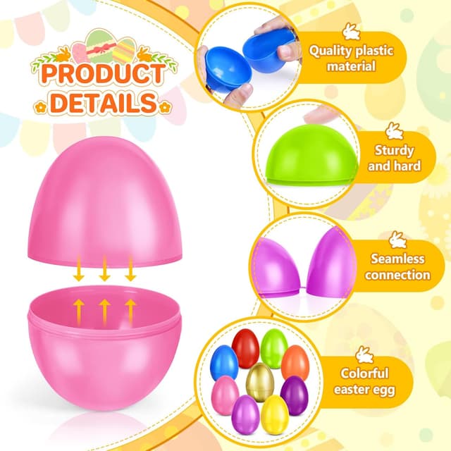 Detalle de SpringFlower Unfilled Easter Eggs 2.3-inch