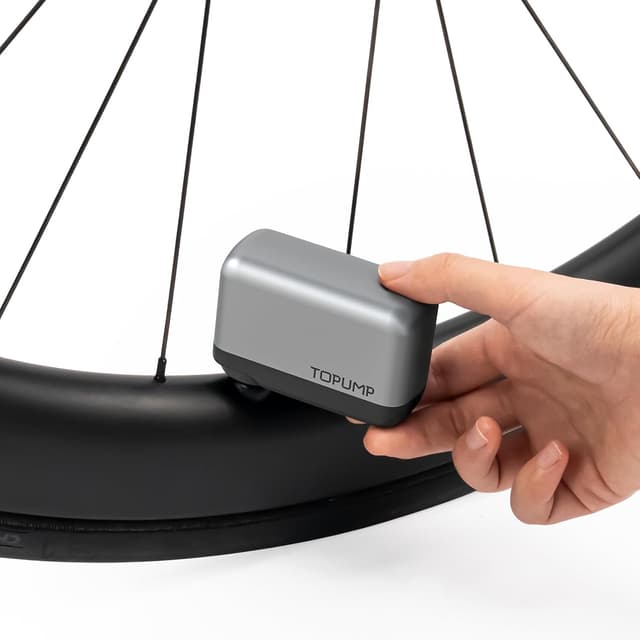 Imagen de TOPUMP mini pompa elettrica 120 PSI per bici en OfertitasTOP