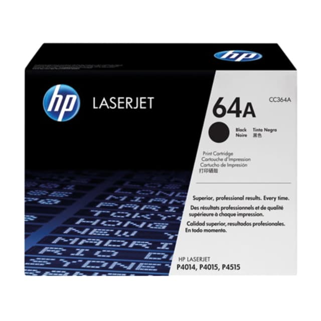 Detalle de HP Tóner original LaserJet 64A negro (CC364A) 🖨