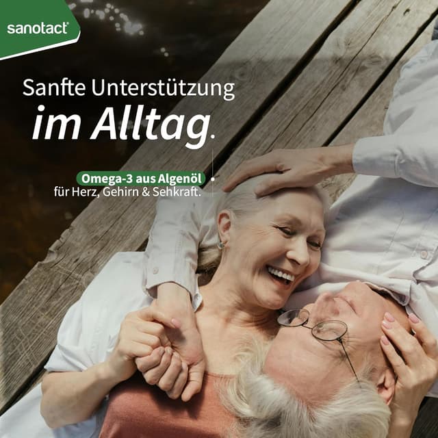 Detalle 1 de Omega-3 vegan von sanotact 90 Kapseln