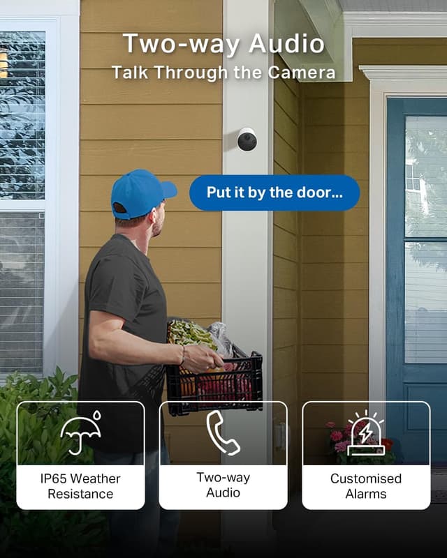 Thumbnail 6 de Tapo TC82 2K battery security camera — 180‑day life