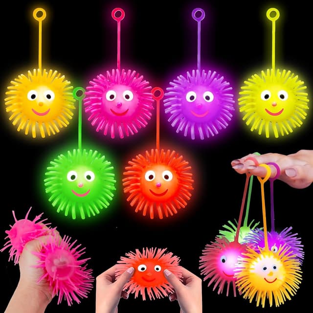 Imagen de 24 PCS Light Up Puffer Balls 24-Pack en OfertitasTOP