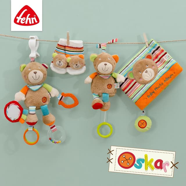 Thumbnail 4 de Fehn Rasselsocken Baby Teddy