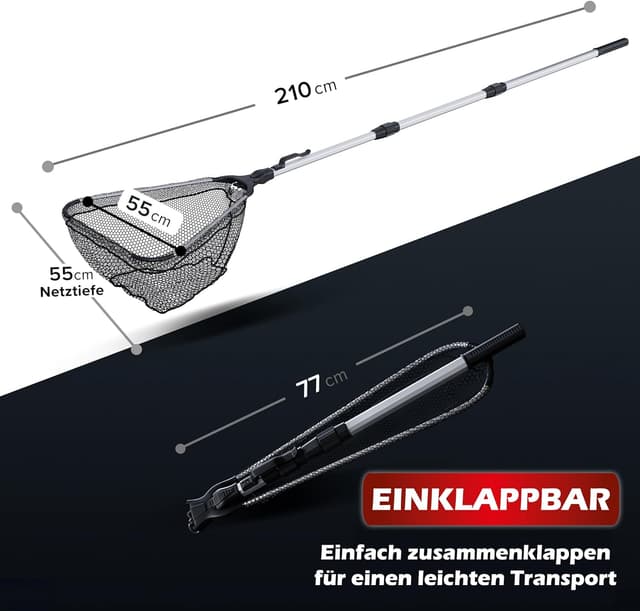 Thumbnail 3 de Paradox Fishing Angel Kescher gummiert 1,6m/2,1m