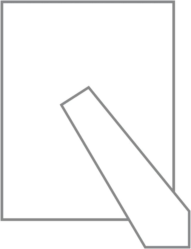 Detalle 2 de Walther Design cadre photo crème/bleu Dupla Portrait YA520C – profil rustique 15 x 20 cm