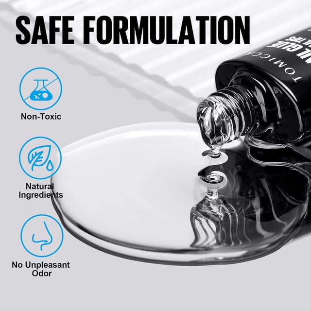 Detalle de TOMICCA Gel Nail Glue UV, 8 ml