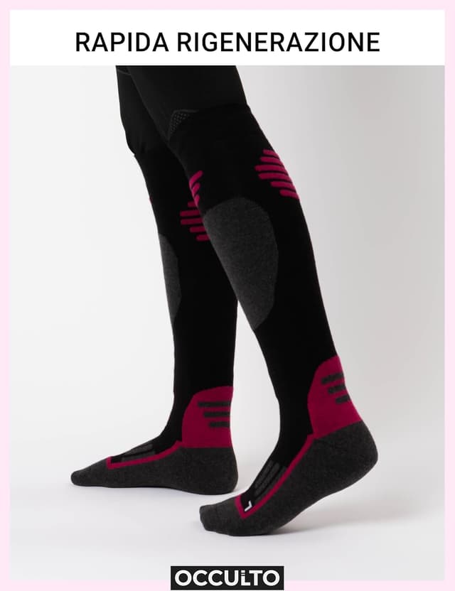 Thumbnail 4 de Occulto Toni Calze da Sci Lana Merino