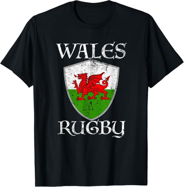 Detalle de T-shirt rugby Cymru Pays de Galles
