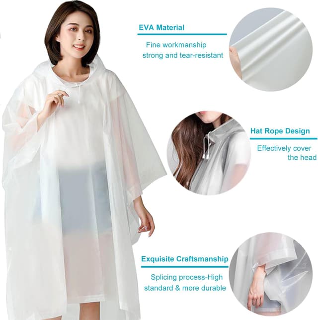 Thumbnail 2 de Keratobleem Poncho Antipioggia Riutilizzabile