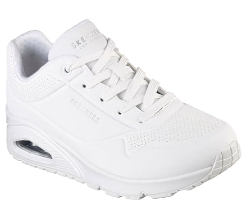 Detalle 2 de Skechers Uno Zapatillas Mujer Blancas 👟 Talla 38.5 EU