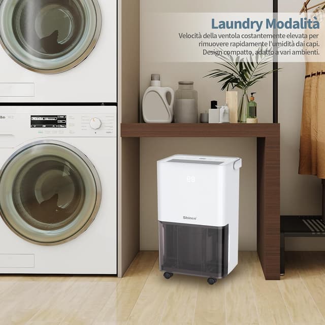 Thumbnail 6 de SHINCO Deumidificatore silenzioso 10 L/giorno per 15 m²