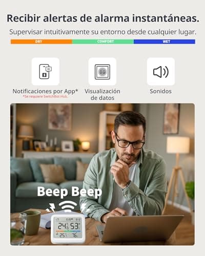 Thumbnail 5 de SwitchBot Meter Pro 9,2 cm 📡
