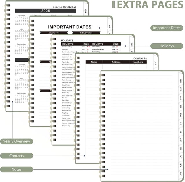 Thumbnail 4 de ROZZBY Agenda 2026 A5 Planner 6.3x8.5