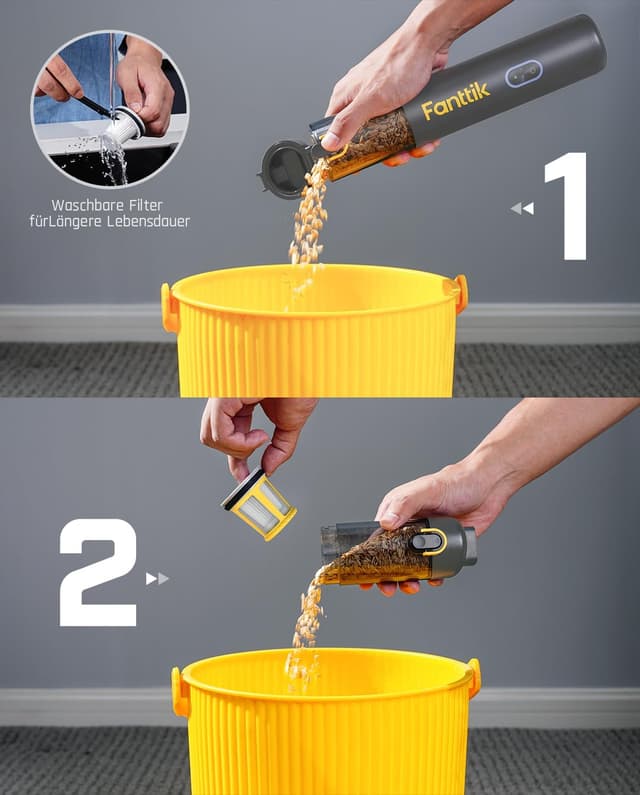 Thumbnail 6 de Fanttik Slim V8 Apex Akku-Autostaubsauger 19000Pa