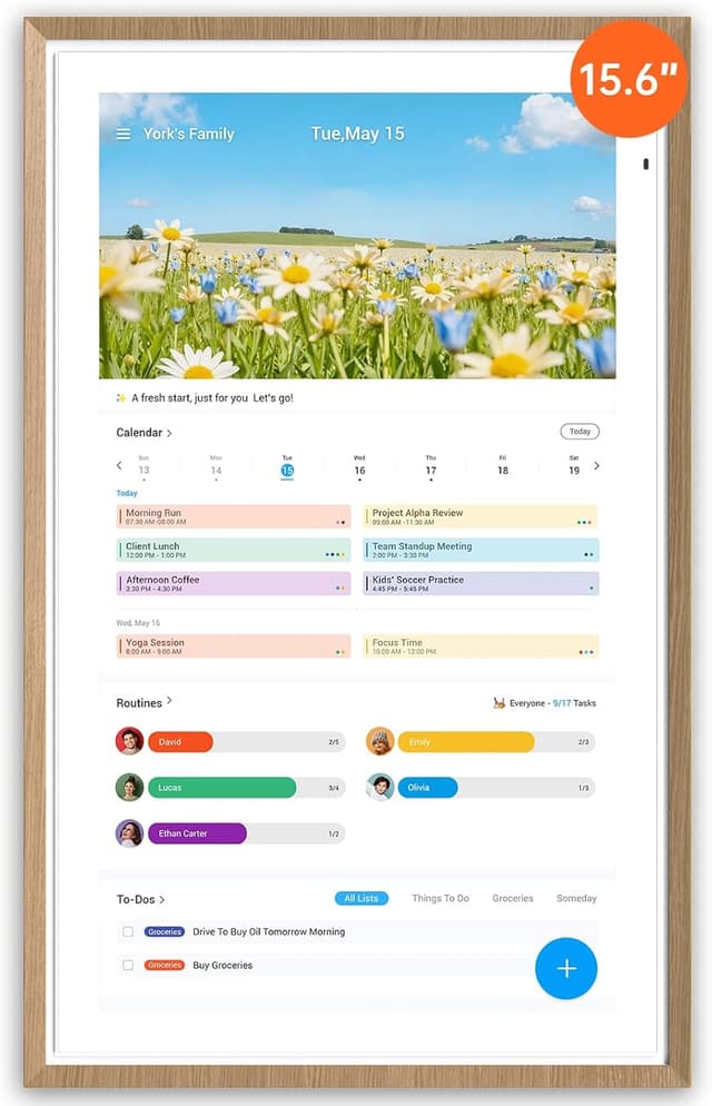 Detalle de ApoloSign 15.6" Digital Calendar 15.6