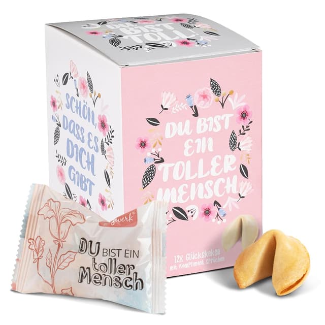 Detalle de FOOD crew Glückskekse Komplimente 12x