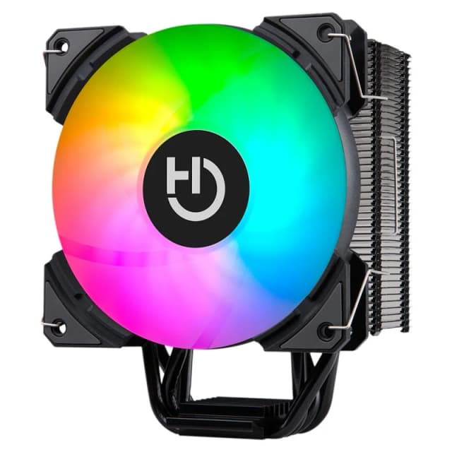 Detalle de HidiTec C12 ARGB Ventilador CPU 120 mm