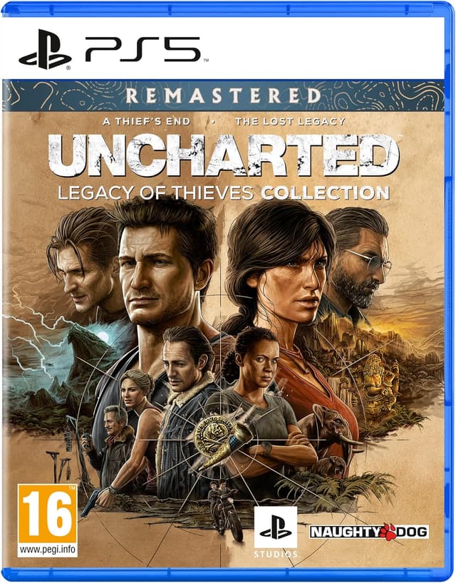 Detalle de Uncharted Legacy of Thieves Collection sur PlayStation 5 : remastérisé avec DualSense