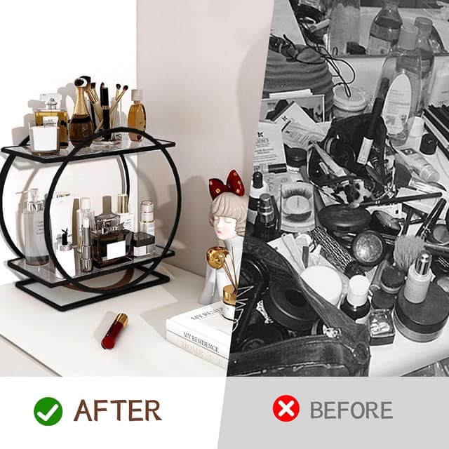 Thumbnail 4 de LZDMY Makeup Organiser 2 Tier