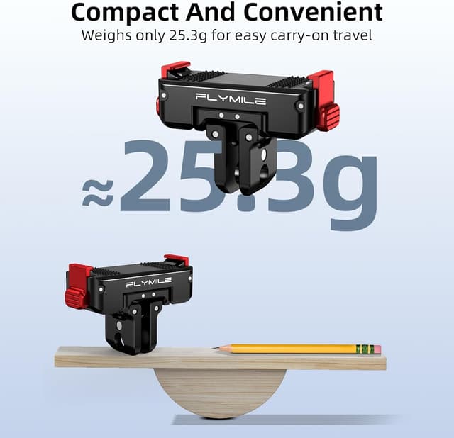 Thumbnail 6 de BRDRC Action 5 Pro Magnetischer Schnellverschluss-Adapter für DJI Osmo Action 5 Pro/4/3/360