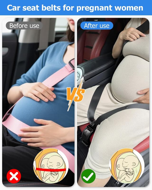 Thumbnail 2 de Zofory Sitzbezugversteller 160 cm Schwangerschaftsgurt